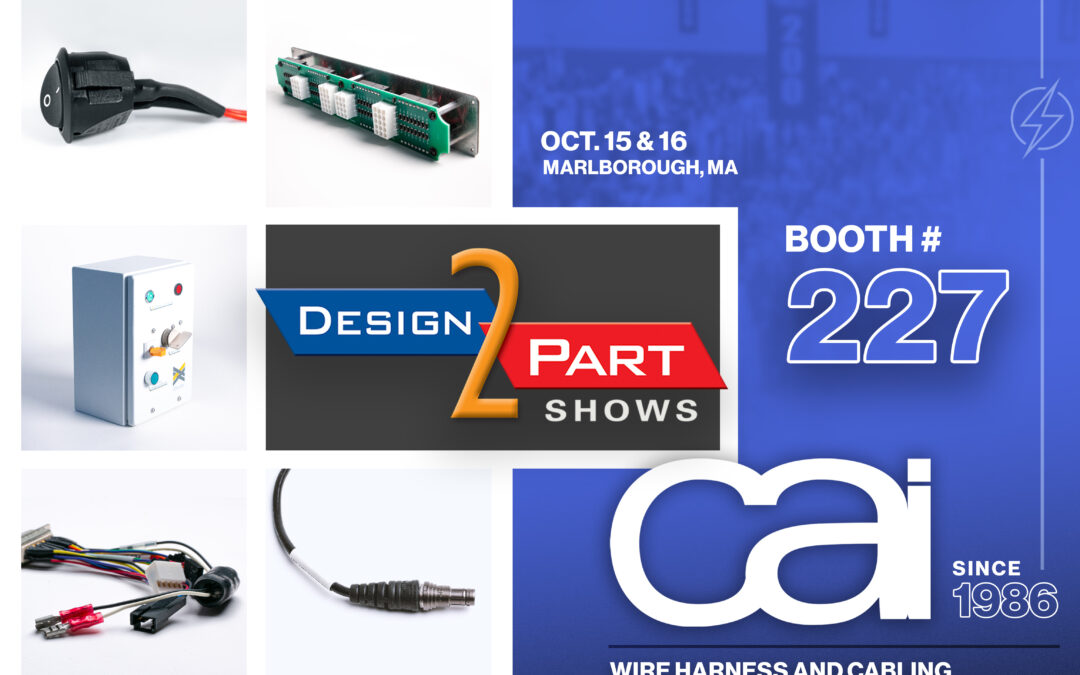 CAI to Exhibit at the Upcoming Mid-Atlantic Design-2-Part Show