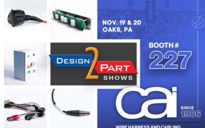 CAI to Exhibit at the Upcoming Mid-Atlantic Design-2-Part Show